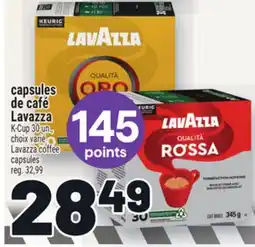 Metro CAPSULES DE CAFÉ LAVAZZA | COFFEE offer