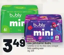 Metro EAU PÉTILLANTE BUBLY | BUBLY SPARKLING WATER offer