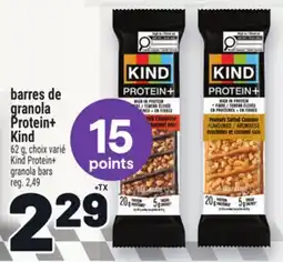 Metro BARRES DE GRANOLA PROTEIN+ KIND | KIND PROTEIN+ GRANOLA BARS offer