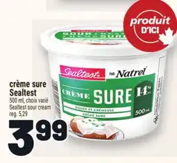 Metro CRÈME SURE SEALTEST | SEALTEST SOUR CREAM offer