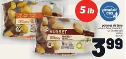Metro POMMES DE TERRE | POTATOES offer