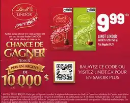 Metro LINDT LINDOR SACHETS offer