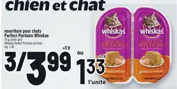 Metro NOURRITURE POUR CHATS PERFECT PORTIONS WHISKAS | WHISKAS PERFECT PORTIONS CAT FOOD offer