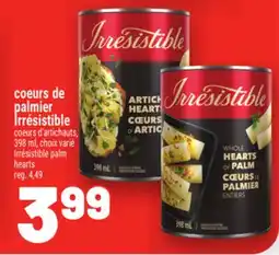 Metro COEURS DE PALMIER IRRÉSISTIBLE | IRRÉSISTIBLE PALM HEARTS offer