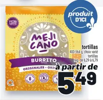 Metro TORTILLAS | TORTILLAS offer
