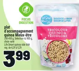 Metro PLAT D'ACCOMPAGNEMENT QUINOA MIEUX-ÊTRE | LIFE SMART QUINOA SIDE DISH offer