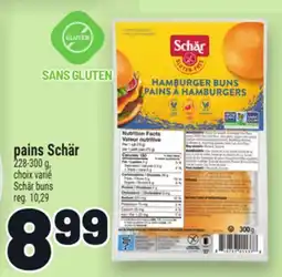 Metro PAINS SCHÄR | SCHÄR BUNS offer