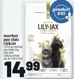Metro NOURRITURE POUR CHATS LILY&JAX | CAT FOOD offer