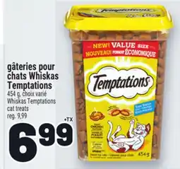 Metro GÂTERIES POUR CHATS WHISKAS TEMPTATIONS | WHISKAS TEMPTATIONS CAT TREATS offer