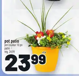 Metro POT PATIO | PATIO offer