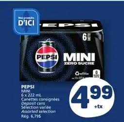 Marché Bonichoix PEPSI MINI offer