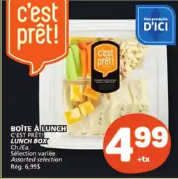 Marché Bonichoix C'EST PRÊT! LUNCH BOX offer