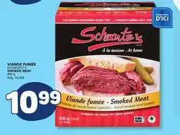 Marché Bonichoix SCHWARTZ'S SMOKED MEAT offer