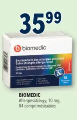 Familiprix BIOMEDIC, Allergy, 10 mg, 84tablets offer