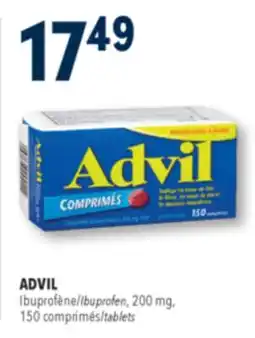 Familiprix ADVIL Ibuprofen, 200mg, 150 tablets offer