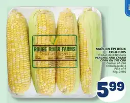 Marché Bonichoix PEACHES AND CREAM CORN ON THE COB offer