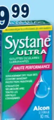 Familiprix SYSTANE, Selected lubricant eye drops offer