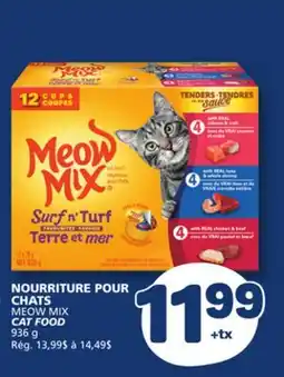 Marché Bonichoix MEOW MIX CAT FOOD offer