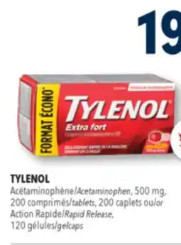 Familiprix TYLENOL Acetaminophen, 500mg offer