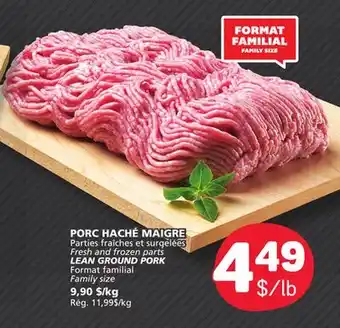 Marché Bonichoix LEAN GROUND PORK offer