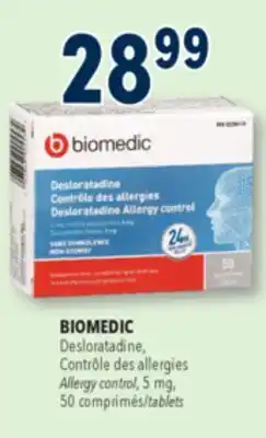 Familiprix BIOMEDIC, Allergy control, 5 mg, 50 tablets offer