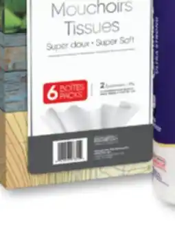 Familiprix ESSENTIEL, tissues, 6 packs offer
