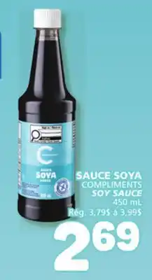 Marché Bonichoix COMPLIMENTS SOY SAUCE offer