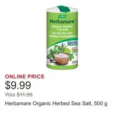 Costco Herbamare Organic Herbed Sea Salt offer
