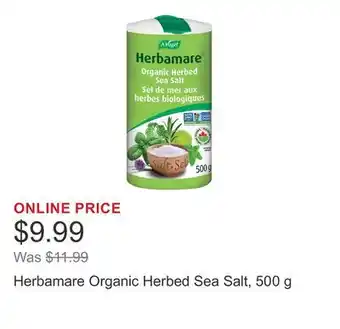 Costco Herbamare Organic Herbed Sea Salt offer