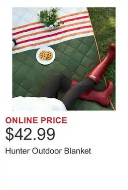 Costco Hunter Outdoor Blanket offer