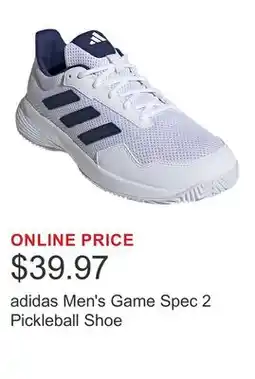 Costco adidas Men's Game Spec 2 Pickleball Shoe offer