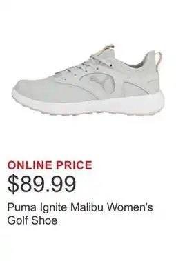 Costco Puma Ignite Malibu Women's Golf Shoe offer