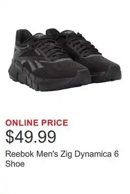 Costco Reebok Men's Zig Dynamica 6 Shoe offer