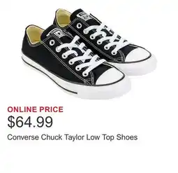 Costco Converse Chuck Taylor Low Top Shoes offer