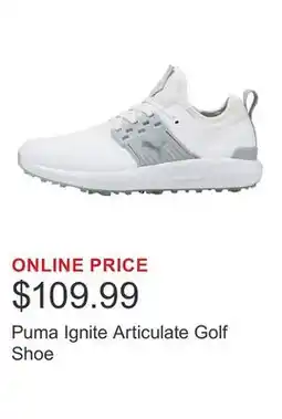 Costco Puma Ignite Articulate Golf Shoe offer