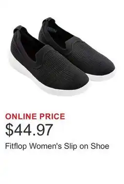 Costco Fitflop Women's Slip on Shoe offer