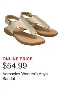 Costco Aerosoles Women's Anya Sandal offer