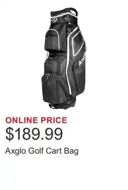 Costco Axglo Golf Cart Bag offer