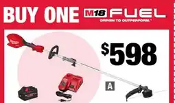 Home Depot String trimmer with quick-lok kit offer