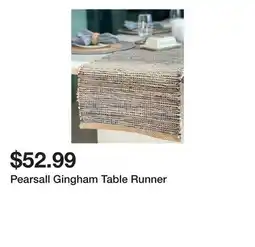 Wayfair Pearsall Gingham Table Runner offer