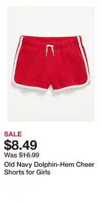 Old Navy Old Navy Dolphin-Hem Cheer Shorts for Girls offer