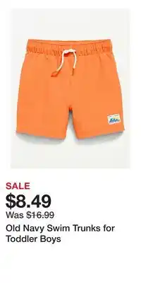Old Navy Old Navy Swim Trunks for Toddler Boys offer