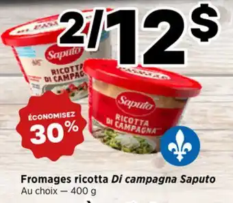 Val-Mont Fromages ricotta Di campagna Saputo offer
