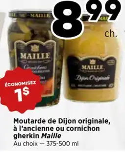 Val-Mont Moutarde de Dijon originale, à l'ancienne ou cornichon offer