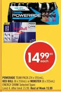 Shoppers Drug Mart Powerade offer