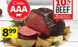 Foodland Sirloin Tip Roasts offer