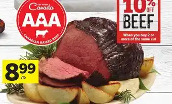 Foodland Sirloin Tip Roasts offer