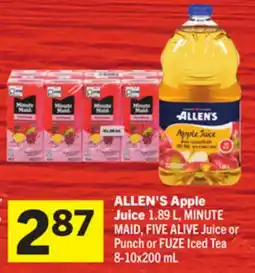 Foodland Apple Juice offer