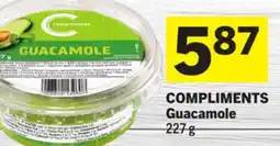 Foodland COMPLIMENTS Guacamole offer
