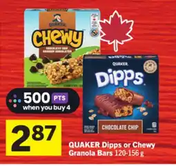 Foodland Dipps or Chewy Granola Bars offer